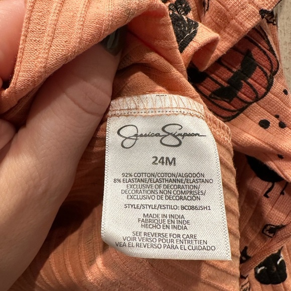 Jessica Simpson Halloween Baby Shirt and Pants Set NWT - Picture 6 of 7